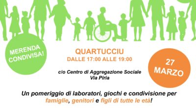 Secondo evento “Famiglie in Rete – Costruiamo Vicinanza nel Territorio” nell’ambito del Programma PIPPI 13 del PLUS 21