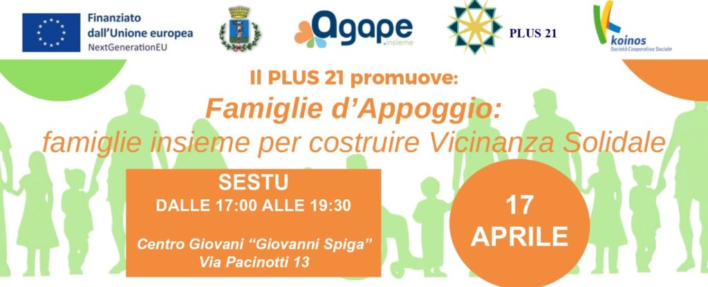 Evento PIPPI “Famiglie d’Appoggio: famiglie insieme per costruire Vicinanza Solidale”